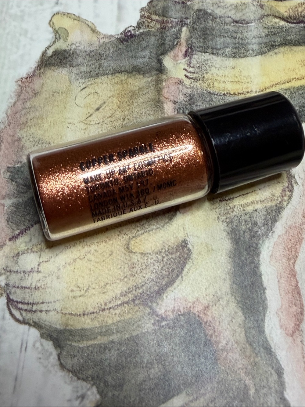 MAC COSMETICS NEW COPPER SPARKLE Pigment Loose Powder 2.5G VIAL NEW Eye Shadow